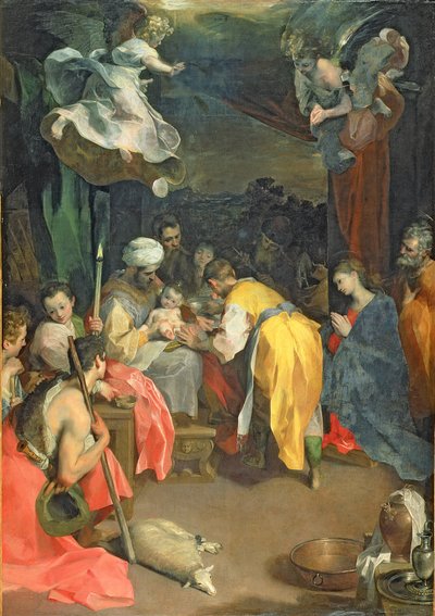 La Circoncision du Christ (détail) - Federico Fiori Barocci or Baroccio